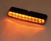 Einbau Blinker Motorrad LED STRIPE, getönt, B53,5xH7xT15 mm