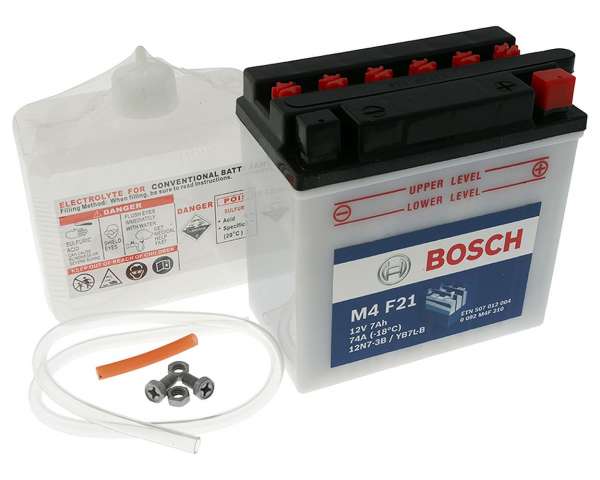 12725 Batterie 12v 7ah Bosch 12n7 3b Yb7l B Auf Roller Com